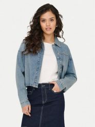 JDY Kurtka jeansowa Aspen 15351405 Niebieski Regular Fit. Niebieskie kurtki damskie JDY, l, bez wzorów, z bawełny, bez kaptura. Za 219.99 zł.