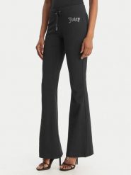 Juicy Couture Spodnie dresowe Christine JCWBJ126309 Czarny Flared Leg. Czarne spodnie dresowe damskie Juicy Couture, s, bez wzorów, z dresówki. Za 349.99 zł.