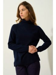 AUTHENTIC CASHMERE Kaszmirowy golf "Madeline" w kolorze czarnym rozmiar: XXL. Czarne golfy damskie AUTHENTIC CASHMERE, xxl, bez wzorów, z kaszmiru, bez ramiączek. Za 391.99 zł.