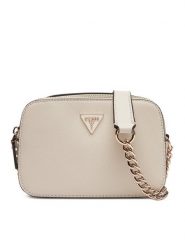 Guess Torebka Noelle II HWZG96 72140 Écru. Torebki wieczorowe damskie Guess, z aplikacjami, ze skóry, bez dodatków. Za 419.99 zł.