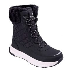 Buty Trekkingowe Damskie Ivory. Czarne obuwie trekkingowe damskie IGUANA, bez zapięcia. Za 282.99 zł.