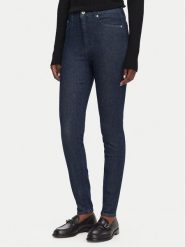 Karl Lagerfeld Jeans Jeansy B3W10010 Granatowy Skinny Fit. Niebieskie jeansy damskie Karl Lagerfeld Jeans, bez wzorów, z bawełny. Za 429.99 zł.