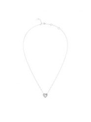 Guess Naszyjnik JUBN05 018JW Srebrny. Szare naszyjniki damskie Guess, metalowe. Za 259.99 zł.