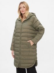 ONLY Płaszcz zimowy 15300258 Zielony Regular Fit. Zielone płaszcze damskie Only, na zimę, xs, bez wzorów, z syntetyku, bez kaptura. Za 279.99 zł.