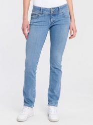 Cross Jeans Dżinsy - Regular fit - w kolorze błękitnym rozmiar: W28/L32. Niebieskie jeansy damskie Cross Jeans. Za 105.38 zł.
