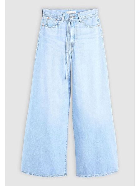 Levi's Dżinsy - Comfort fit - w kolorze błękitnym rozmiar: W25/L30. Niebieskie jeansy damskie Levi's, z podwyższonym stanem. Za 236.05 zł.