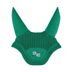 Krótka czapka dla konia Premier Equine Sport. Zielone czapki damskie PREMIER EQUINE, bez wzorów. Za 198.50 zł.