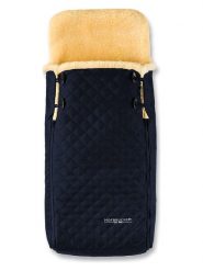 Hofbrucker Śpiworek "Luxus Limited Edition" w kolorze granatowym - 95 x 34 cm rozmiar: onesize. Brązowe akcesoria do wózków Hofbrucker. Za 726.48 zł.