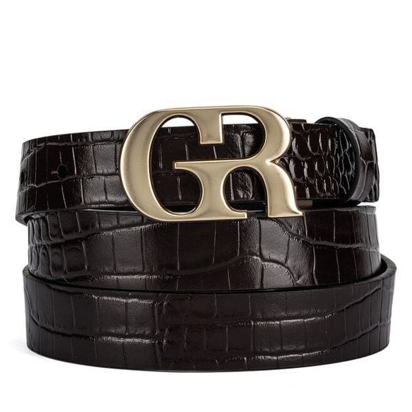 Pasek GINO ROSSI. Brązowe paski damskie Gino Rossi, bez wzorów. Za 99.99 zł.