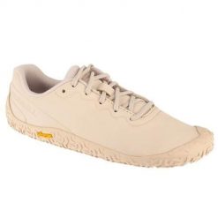 Buty do biegania damskie Merrell Vapor Glove 6 Ltr. Brązowe obuwie sportowe damskie Merrell, z gumy, bez zapięcia, do biegania. Za 771.00 zł.