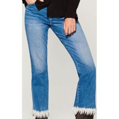 Jeansy vintage Gold Label - Niebieski. Niebieskie jeansy damskie Mohito. Za 129.99 zł.