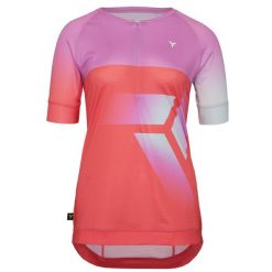 Koszulka rowerowa (z krótkim rękawem) damska SILVINI Women Jersey STABINA. Czerwone koszulki sportowe damskie Silvini, bez wzorów, z jersey, bez ramiączek. Za 222.00 zł.