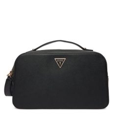 Kosmetyczka Guess. Czarne kosmetyczki damskie Guess, z aplikacjami. Za 269.99 zł.