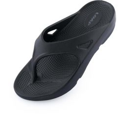 Damskie klapki Loap Kara czarne. Czarne klapki damskie LOOP, bez wzorów, bez obcasa, bez zapięcia. Za 140.99 zł.