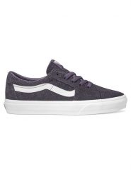 Vans Skórzane sneakersy "SK8-Low" w kolorze fioletowym rozmiar: 35. Różowe obuwie sportowe damskie Vans, bez zapięcia. Za 136.13 zł.