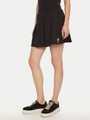 Guess Spódnica mini V5RD00 KCOK1 Brązowy Regular Fit. Brązowe spódnice damskie Guess, xl, z aplikacjami, z bawełny, mini. Za 169.99 zł.