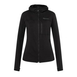 Bluza trekkingowa damska Marmot Preon. Czarne bluzy damskie Marmot, xs, bez wzorów, bez kaptura. Za 419.99 zł.