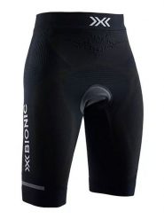 X-Bionic Szorty kolarskie w kolorze czarnym rozmiar: M. Czarne spodenki sportowe damskie X BIONIC, m, bez wzorów, z materiału, rowerowe. Za 461.21 zł.