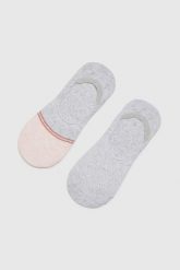 Bawełniane skarpetki stopki damskie 2-pack. Skarpetki damskie MOODO, bez wzorów, z bawełny. W wyprzedaży za 10.99 zł.