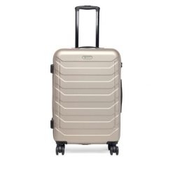 Walizka średnia GINO ROSSI. Żółte walizki Gino Rossi, bez wzorów, średnie. Za 279.99 zł.
