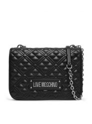 LOVE MOSCHINO Torebka JC4000PP1OLA000B Czarny. Czarne torebki klasyczne damskie Love Moschino, ze skóry, bez dodatków. Za 939.99 zł.