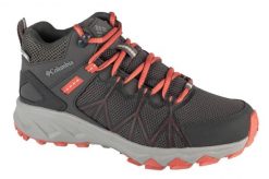 Buty trekkingowe damskie, Peakfreak II Mid Outdry. Szare obuwie trekkingowe damskie Columbia, z materiału, bez zapięcia. Za 449.99 zł.