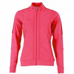 Damska bluza dresowa zapinana na zamek Reece Australia Cleve Stretch Fit. Czerwone bluzy damskie REECE, xs, bez wzorów, z dresówki, bez kaptura. Za 297.55 zł.