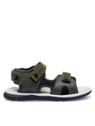 Lasocki Young Sandały AGUTI CI12-3033-06 Khaki. Brązowe sandały chłopięce Lasocki Young, ze skóry, bez zapięcia. Za 82.99 zł.