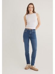 MAVI Dżinsy - Skinny fit - w kolorze niebieskim rozmiar: W29/L34. Niebieskie jeansy damskie Mavi, z podwyższonym stanem. Za 119.95 zł.