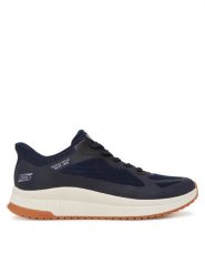 Skechers Sneakersy Bobs Squad 4-Staple Look 117624/NVY Granatowy. Niebieskie obuwie sportowe damskie Skechers, z materiału, bez zapięcia. Za 229.99 zł.