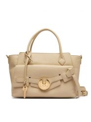 LOVE MOSCHINO Torebka JC4277PP0PKS0129 Kremowy. Białe kuferki damskie Love Moschino, bez wzorów, ze skóry, bez dodatków. Za 1,029.00 zł.