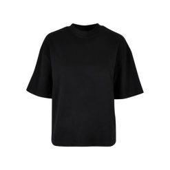 Damska koszulka z grubym rozcięciem Urban Classics Organic. Czarne koszulki sportowe damskie Urban Classics, bez wzorów, z bawełny, bez ramiączek. Za 142.00 zł.