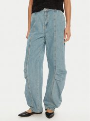 ROTATE Jeansy 113640 Niebieski Regular Fit. Niebieskie jeansy damskie ROTATE. Za 659.99 zł.