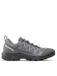 Salomon Trekkingi X Braze W 471802 20 V0 Szary. Szare obuwie sportowe damskie Salomon, ze skóry, bez zapięcia. Za 329.99 zł.