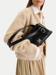 Nine West Torebka CEO-Amara-LDA8703 Czarny. Czarne torebki klasyczne damskie Nine West, z materiału, bez dodatków. Za 199.99 zł.