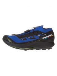 SALOMON Buty "Pulsar Trail Pro 2" w kolorze niebiesko-czarnym do biegania rozmiar: 49 1/3. Czarne obuwie sportowe damskie Salomon, do biegania. Za 303.06 zł.