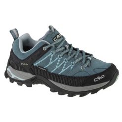 Buty trekkingowe damskie CMP Rigel Mid Wmn WP. Niebieskie obuwie trekkingowe damskie CMP, z materiału, przed kostkę, bez zapięcia. Za 381.50 zł.