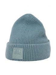 ELBSAND Czapka "Nora" w kolorze niebieskim rozmiar: onesize. Niebieskie czapki damskie ELBSAND, z aplikacjami, prążkowane. Za 87.81 zł.