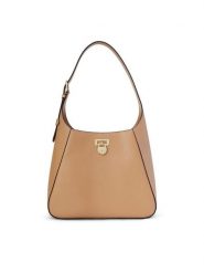 LAUREN RALPH LAUREN Torebka 431956790007 Brązowy. Brązowe torebki klasyczne damskie Lauren Ralph Lauren, ze skóry, bez dodatków. Za 889.99 zł.