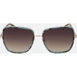 Multikolorowe okulary damskie. Żółte okulary przeciwsłoneczne damskie Kazar. Za 399.00 zł.