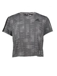Adidas Koszulka sportowa w kolorze szarym rozmiar: S. Szare koszulki sportowe damskie Adidas, s, bez wzorów, z materiału, bez ramiączek, outdoorowe. Za 109.52 zł.
