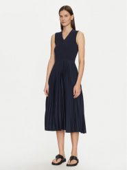 BOSS Sukienka codzienna Farara 50509325 Granatowy Regular Fit. Niebieskie sukienki damskie Boss, bez wzorów, z wiskozy, bez ramiączek. Za 819.99 zł.