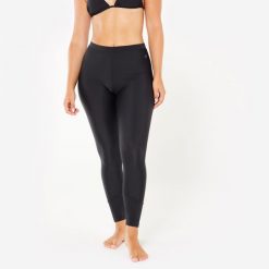 Legginsy UV surfingowe damskie Olaian Size +. Czarne legginsy damskie OLAIAN, l, bez wzorów, z elastanu. Za 64.99 zł.