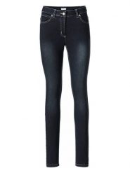 Heine Dżinsy - Skinny fit - w kolorze granatowym rozmiar: W23. Niebieskie jeansy damskie Heine. Za 69.99 zł.