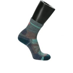 Skarpety turystyczne damskie Smartwool Hike. Niebieskie skarpetki damskie Smartwool, bez wzorów, z wełny. Za 119.99 zł.