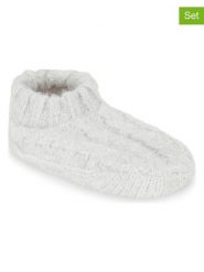 Lemon socks Kapcie (3 pary) w kolorze szarym rozmiar: 31-34. Szare kapcie damskie Lemon socks. Za 121.99 zł.