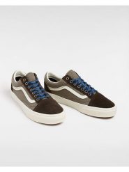 Vans Skórzane sneakersy w kolorze brązowo-szarym rozmiar: 38. Brązowe obuwie sportowe damskie Vans, bez zapięcia. Za 175.67 zł.