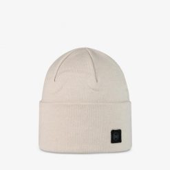 Czapka zimowa BUFF Knitted Niels Evo. Białe czapki damskie Buff, na zimę, bez wzorów. Za 69.99 zł.