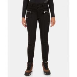 Spodnie softshell damskie Kilpi MAURA-W. Czarne spodnie sportowe damskie Kilpi, na zimę, bez wzorów, z softshellu, narciarskie. Za 680.25 zł.