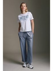 Cotton Candy Koszulka w kolorze białym rozmiar: M. Białe koszulki damskie Cotton Candy, m, bez wzorów, bez kołnierzyka, bez ramiączek. Za 96.14 zł.